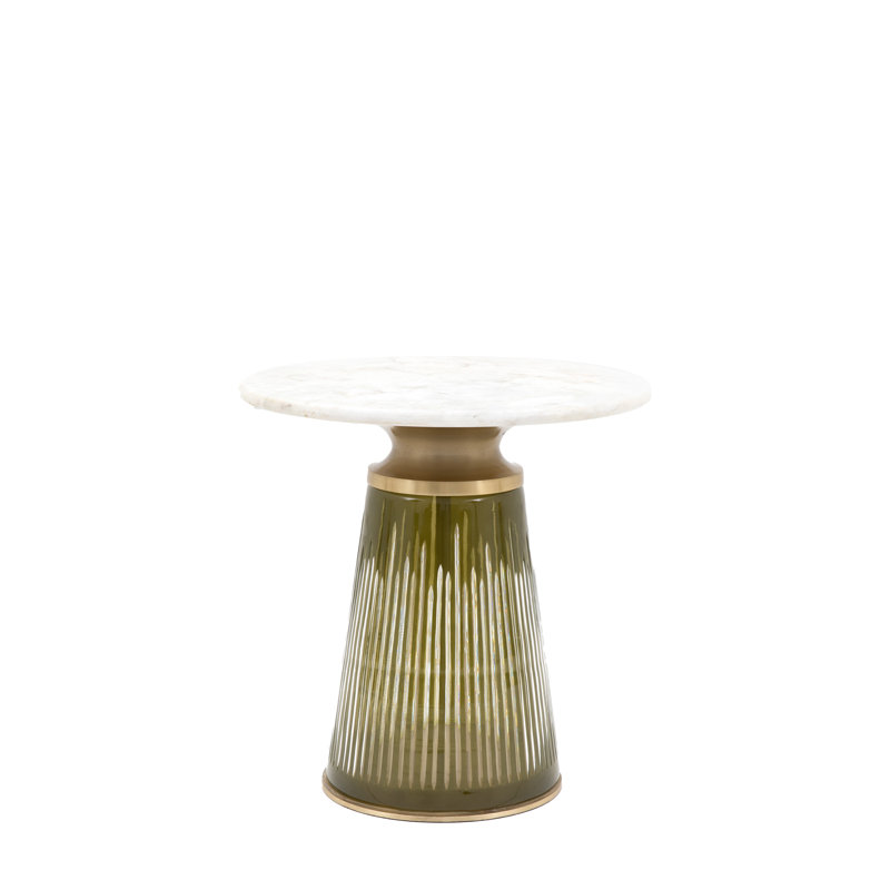 Pendelton End Table, Green