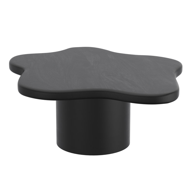 Jaquane Solid Wood Coffee Table, Black