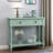 Todo Daisy Series Console Table - Timeless Traditional Style with Two Spacious Drawers & Open Bottom Shelf-1070912025