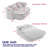 75''2-In-1 Foldable Sofa-1390644385