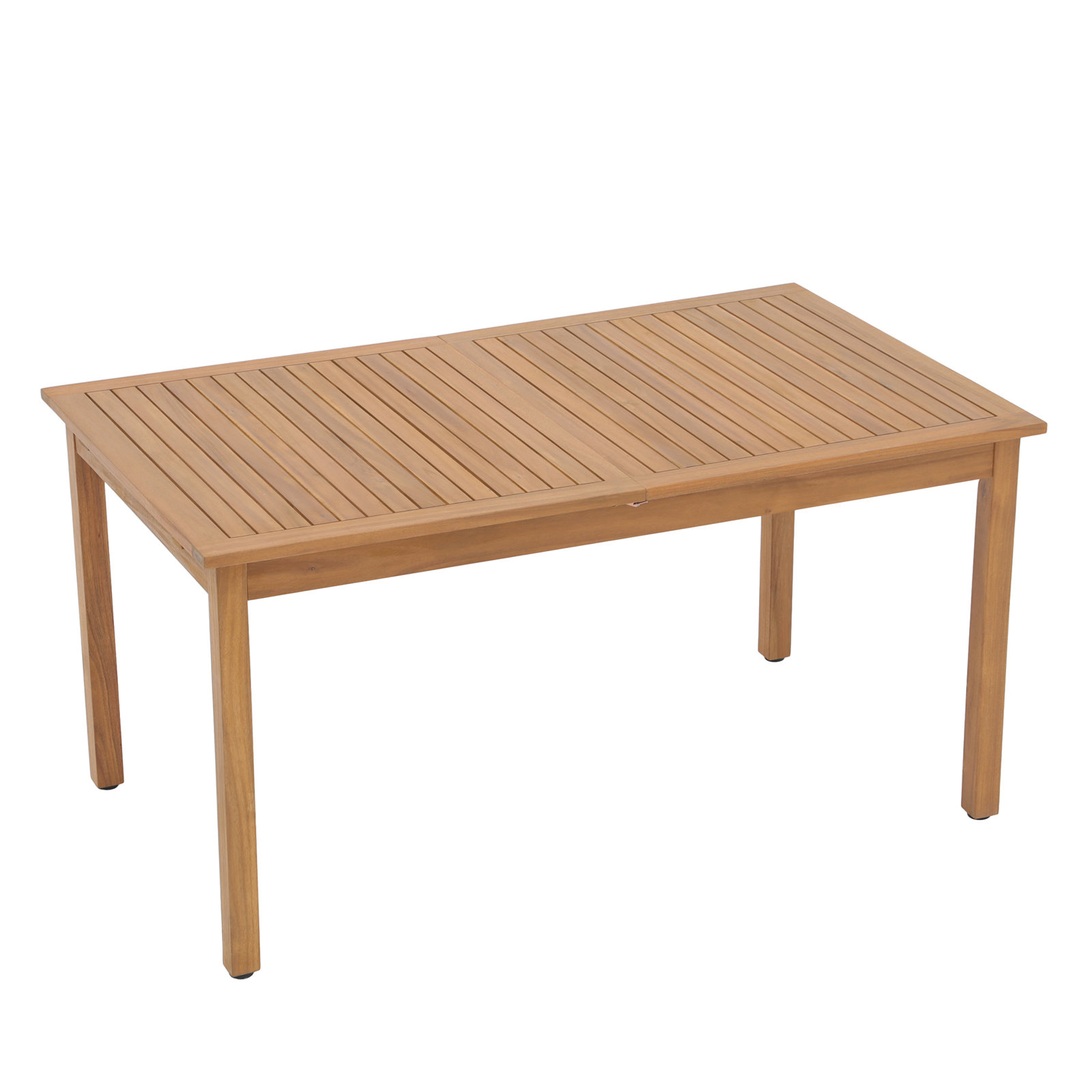 Bennett Rectangular Extendable 59.1'' L x 35.4'' W Outdoor Dining Table
