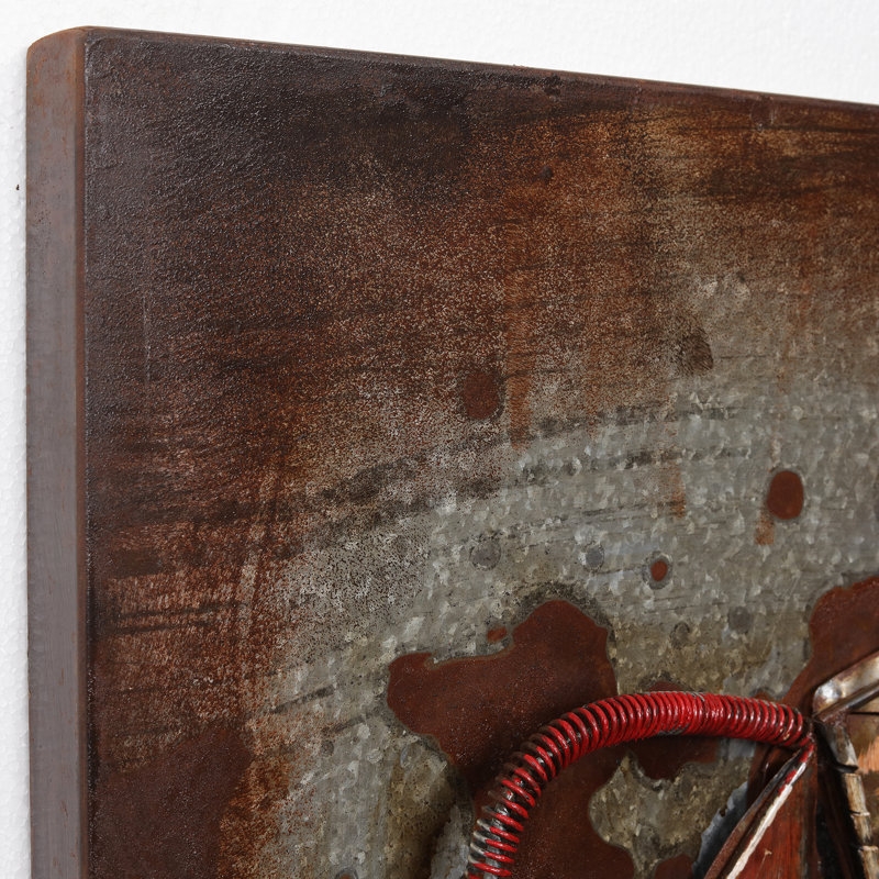 Handmade Traditional Landscape & Nature Wall Decor on Metal