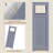 Brigit Free-Standing Bathroom Cabinet with Adjustable Shelf, 3 Drawers and a Niche-1787165182-1870555992