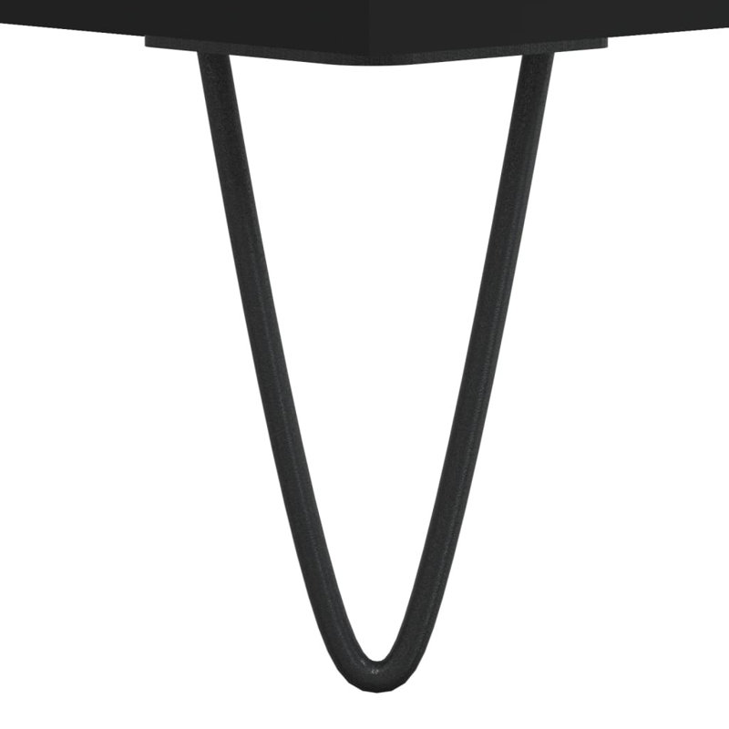 Moriaty Coffee Table, Black, 60cm L x 44.5cm W x 45cm H