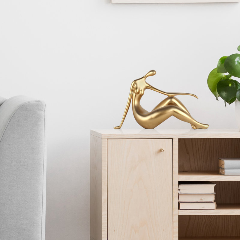 People Statue, Gold