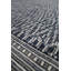 Tapis unique vert / sarcelle / ivoire 7 pi 9 po x 10 pi 4 po Fair Isle