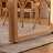 Burlywood Rectangular Solid Wood Dining Table-115342410