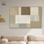 «Grid of Neutrals Print Living Room Wall Art» par -19375616-19375620