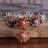 Novica Handmade Vibrant Utopia Ceramic Knobs 