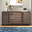 Commode double 6 tiroirs Kaylanne