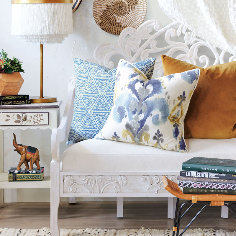 Clementine Square Pillow Cover & Insert