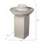 Weather Resistant Floor Fountain with Light-1142842906