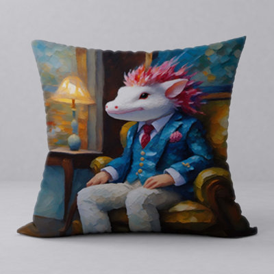 Reversible Throw Pillow