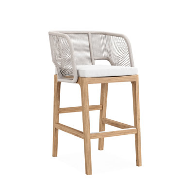 Amadora Bar Chair - Silver