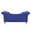 Repose-pieds de rangement rectangulaire en velours Jalinqua-1981011373