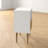 Liberty 18" W Mid-Century Modern 1-Drawer Nightstand in Natural and White-2123305841