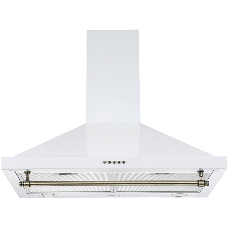 Hotte murale convertible 30 pouces 440 CFM, Blanc