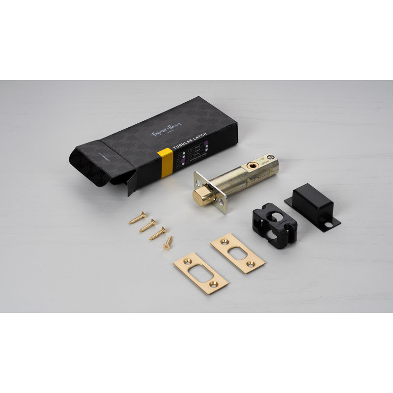 Privacy Bolt / Thumbturn Lock, Brass, 2.375"