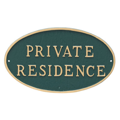 Bogie Weather Resistant Metal Garden Plaque