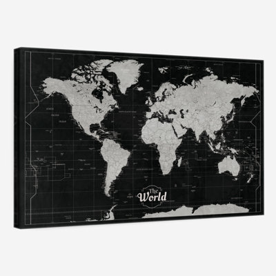 Push Pin World Alvertia - Dark