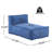 Carl Outdoor Bean Bag Lounge Chair With Removable Cover-436572781