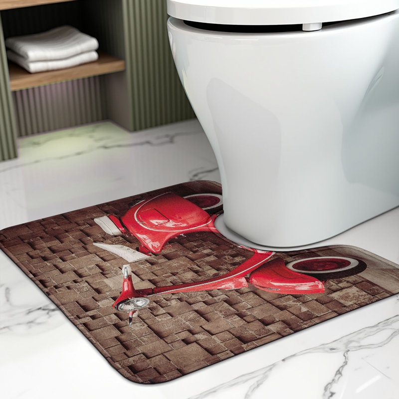Tapis de salle de bain Vintage U