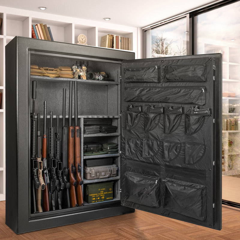 CUBIC FT TALL FIREPROOF SAFE VAULT, 59" H x 40" W x 22" D