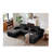 Spacious Modular Sectionals Sofa, Plush Fabric Modern Design For Home