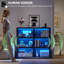 110cm H x 120cm W Bookcase-1874896853