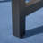 Dorcia Rectangular Metal Outdoor Dining Table , 70'' in. W 35'' in. D-708570432
