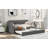 Upholstered Daybed With Trundle, Wood Slat Support,Upholstered Frame Sofa Bed , Twin-1890038414