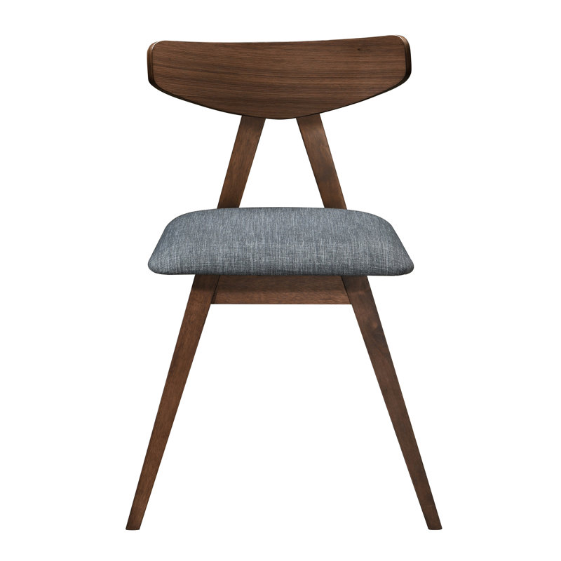Chaise d'appoint Argjela en noyer