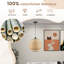 Inigo Bamboo Boho Pendant Lamp 1 pc.
