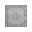 Tapis gris à motif tissé rétro-241020511