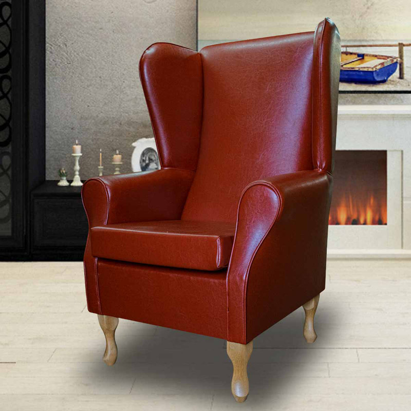 79cm Wide Tufted Wingback Chair