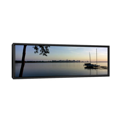 " Buildings At The Waterfront, Lake Monona, Madison, Dane County, Wisconsin "