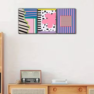 3 Piece Wrapped Canvas Wall Art