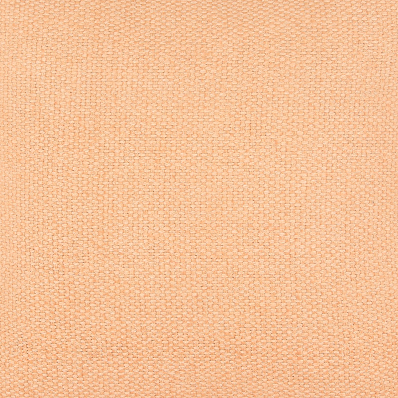 Bellamy 20" x 20" Linen  Blend Square Throw Pillow, Peach