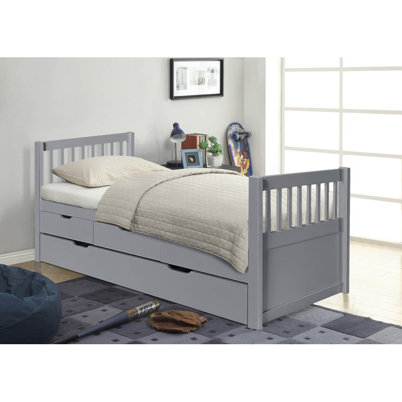 Goldia UK Single - DE 90 X 190 Cm Storage Bed