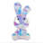 Prismatic Iridescent Spring Easter Bunny 16in - Mitzie