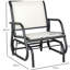 Fauteuil oscillant et balançoire Outsunny