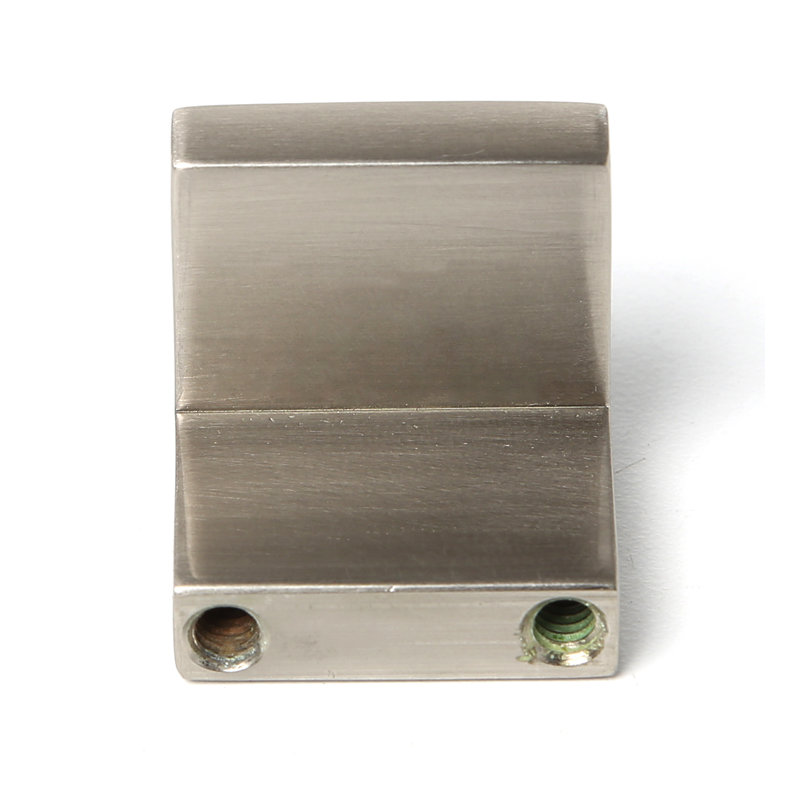 Taraudage d'un centre à l'autre, Nickel satiné, 1"