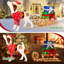 Boîte de Noël et traîneau pour chien