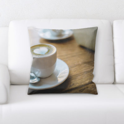 Microsuede Throw Pillow