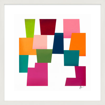 Color Blocks Print by Lee Lessem