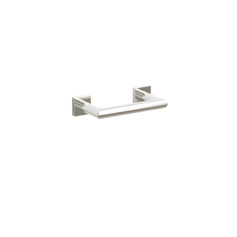 Porte-papier tubulaire Emtek, Nickel poli