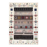 Fine Hand Knotted Persian Gabbeh 2'9'' X 4'