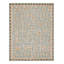 Rug & Kilim’S Scandinavian Rug With Beige-Brown And Blue Geometric Patterns-1852645626