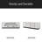 70.5" White Finish TV Stand With Drawers