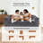 Boneless 128" U-Shaped Modular Sofa-1903517761-1900301746